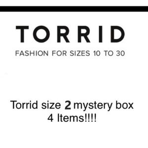 Torrid size 2 mystery box!!!!!